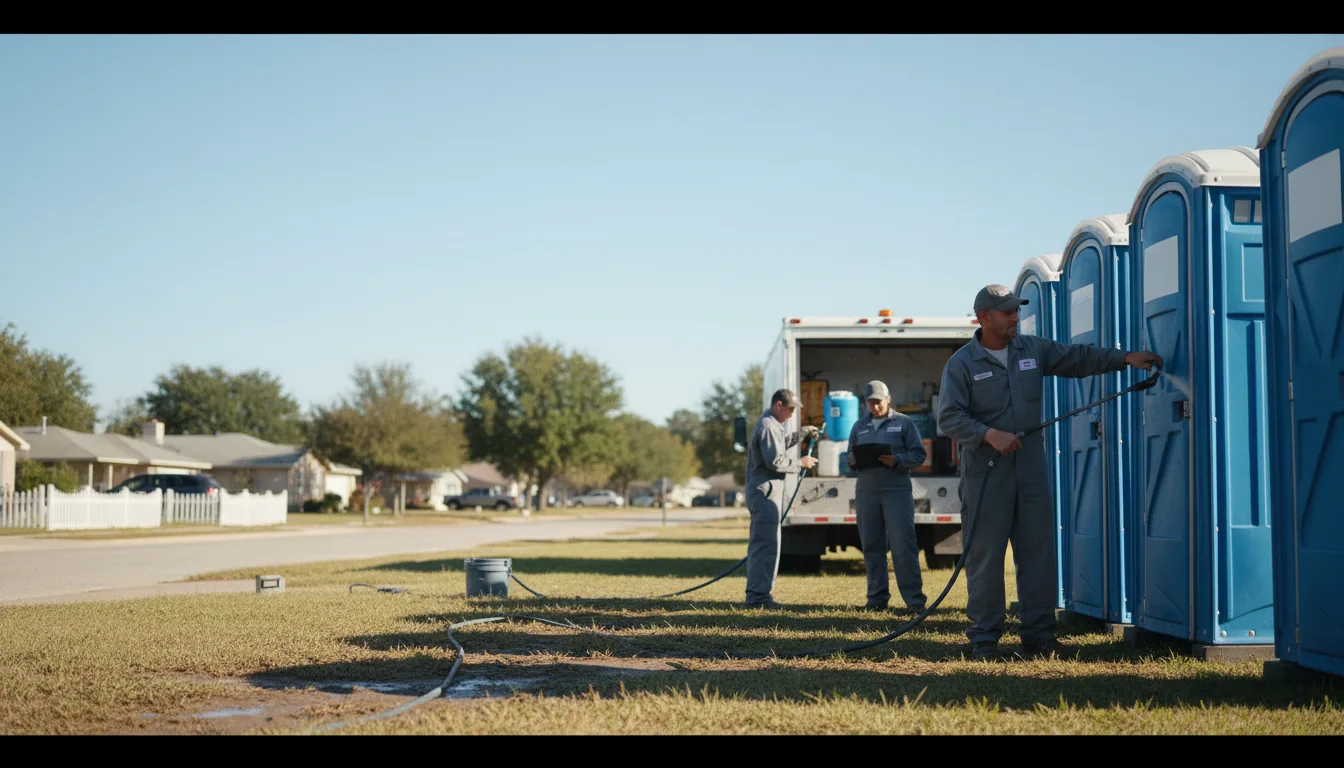 Long-Term Portable Toilet Rental in Albert, KS near me